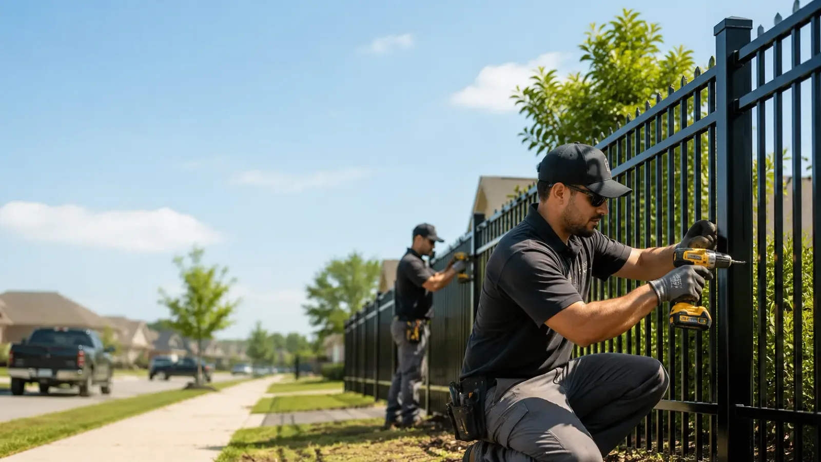Metal Fence Installation in Lovely, KY